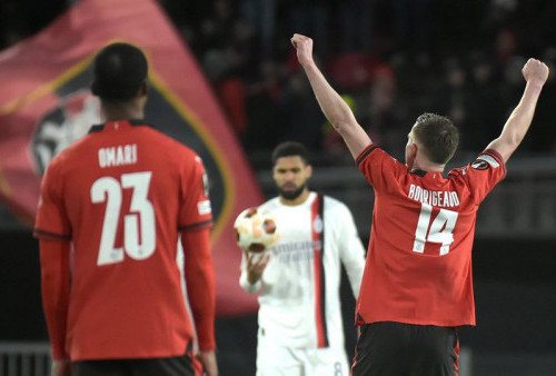 Rennes vs Milan 3-2: Rossoneri Lolos ke 16 Besar Liga Eropa