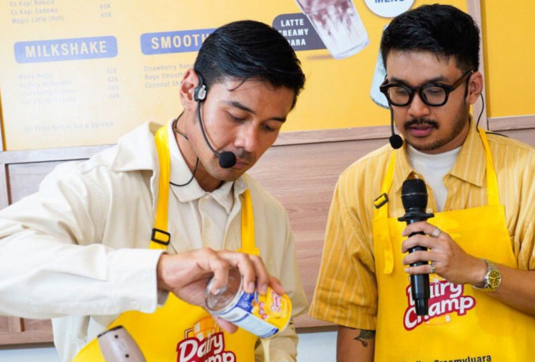 Kolaborasi Dairy Champ dan Muhammad Aga Ciptakan Pengalaman Racikan Creamy Juara