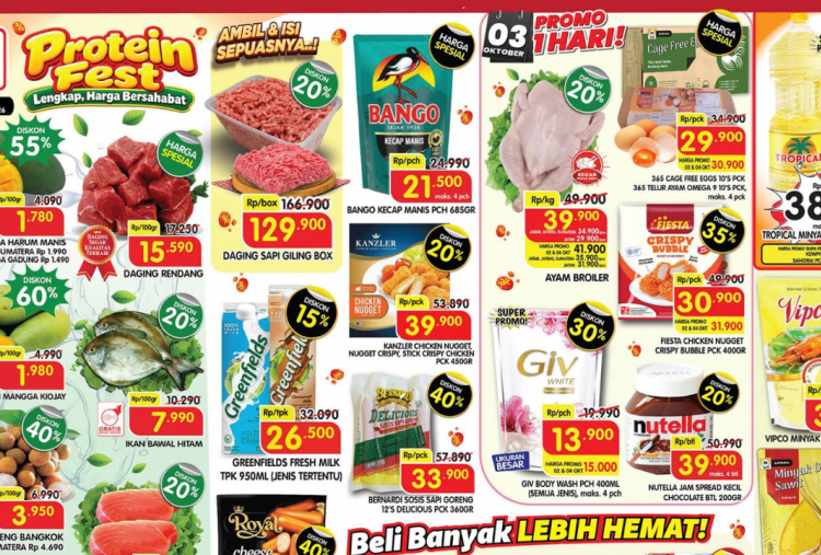 Katalog Promo JSM Superindo Akhir Pekan 2-4 Oktober 2026, DiskonTropical Minyak Goreng Rp38 Ribuan