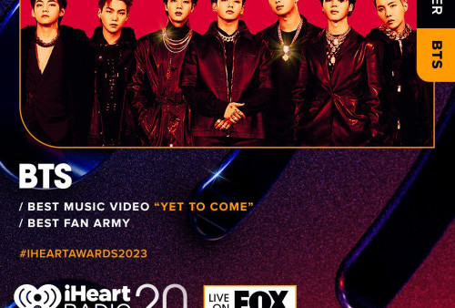 Selamat! BTS dan ArmyBTS Menangkan iHeartRadio Awards 2023