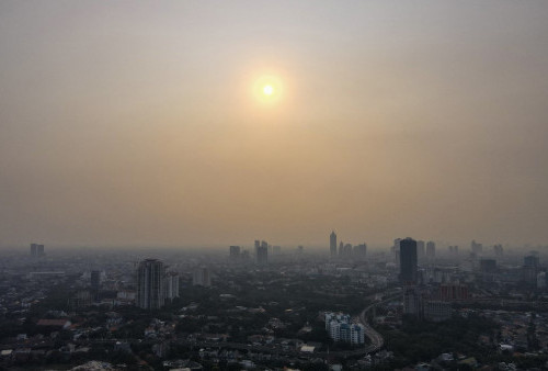 Duh Kualitas Udara DKI Jakarta Pagi Ini Tidak Sehat, Padahal Semalam Sempat Hujan