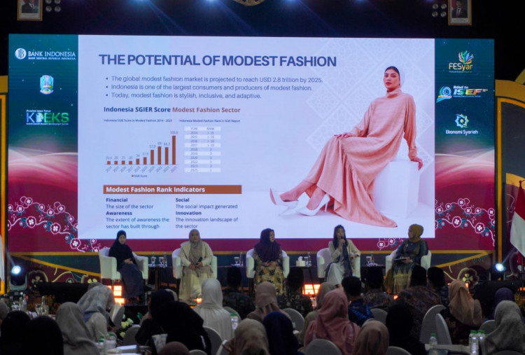 Sustainable Fashion dalam FESyar Bank Indonesia 2025 (1): Sesuai Akidah, Stylish, Ramah Lingkungan