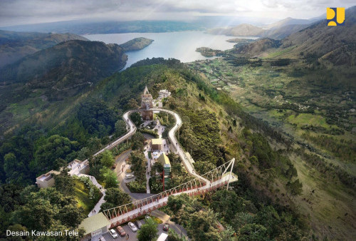 Megah! Desain Kota Danau Toba yang Tengah Dibangun PUPR