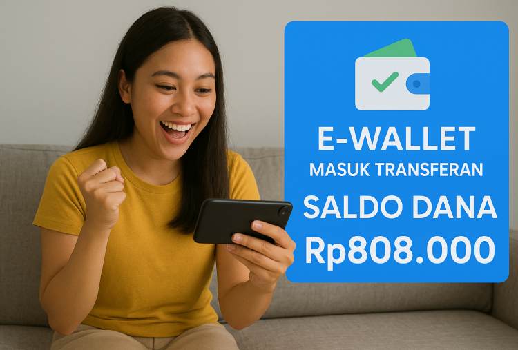 Nomor HP Kamu Dapat Transferan Saldo DANA Gratis Rp808.000 dari DANA Kaget Malam ini, Buruan Cek!