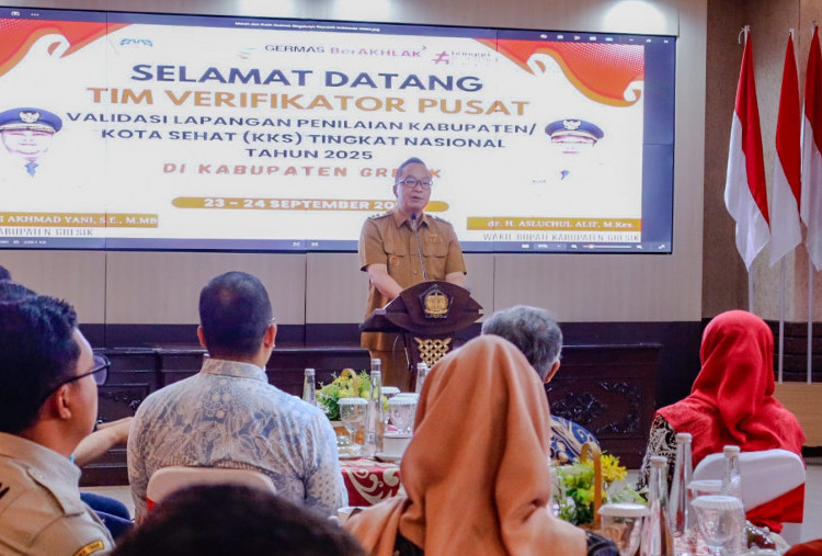 Tim Verifikator Nasional KKS 2025 Tinjau Gresik, Wabup Alif: Hidup Sehat Lebih Penting dari Penghargaan