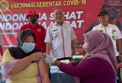 Antisipasi Varian Baru Covid-19, Binda Lampung Kembali Buka Gerai Vaksinasi