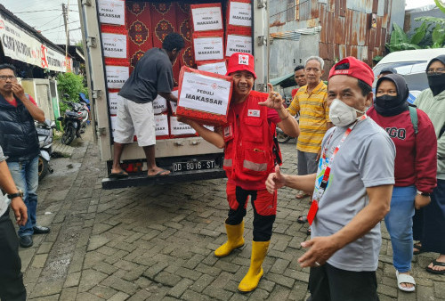 Upaya Chery Ulurkan Bantuan untuk Korban Banjir di Makassar, 500 kotak bantuan Diserahkan  