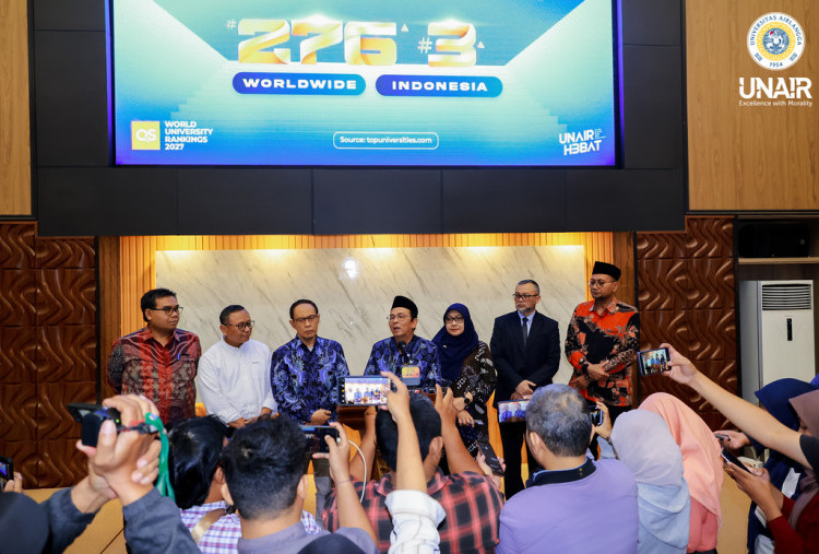 UNAIR Catat Sejarah Baru, Peringkat 276 Dunia dan Tiga Besar Nasional Versi QS WUR 2027
