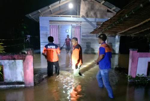 Banjir Rendam Kabupaten Halmahera Utara, Ratusan KK Terdampak   