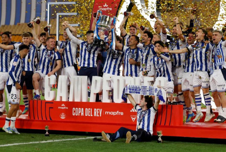 Atletico Madrid vs Real Sociedad 2-2 (Pen 3-4), La Real Jawara Copa Del Rey!