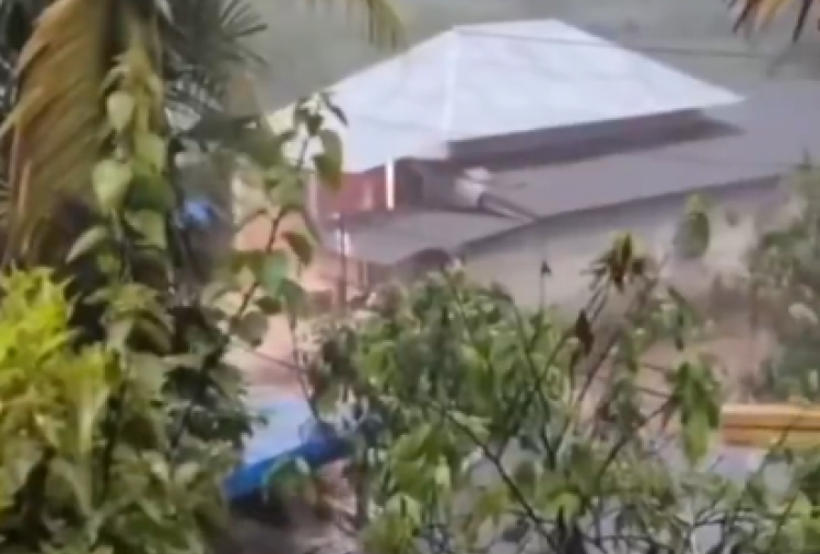 Banjir dan Longsor Hantam Pasaman, Rumah Warga Nyaris Hilang Cuma Sisa Atap