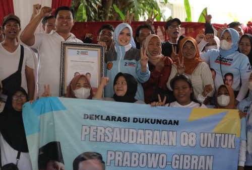 Deklarasi Dukungan Relawan Prabowo-Gibran Terus Berlanjut, Relawan Persaudaraan 08 Akan Sosialisasikan Visi Misinya Paslon