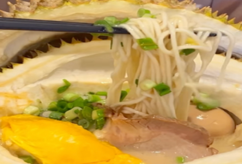 Aneh! Restoran Jepang di Malaysia Menyajikan Menu Ramen dengan Rasa Durian, Emang Enak?