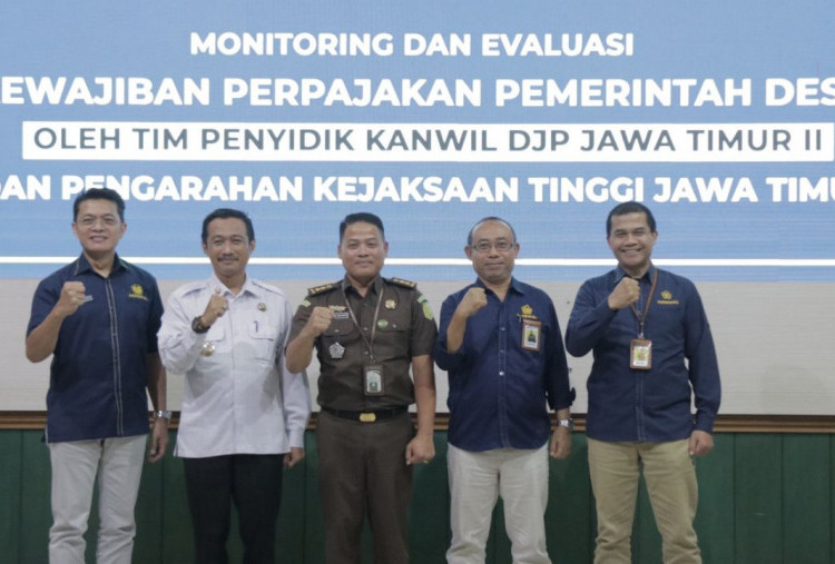 Monev Kewajiban Pajak IPDes, DJP Jatim II Perkuat Sinergi dengan Pemerintah Desa