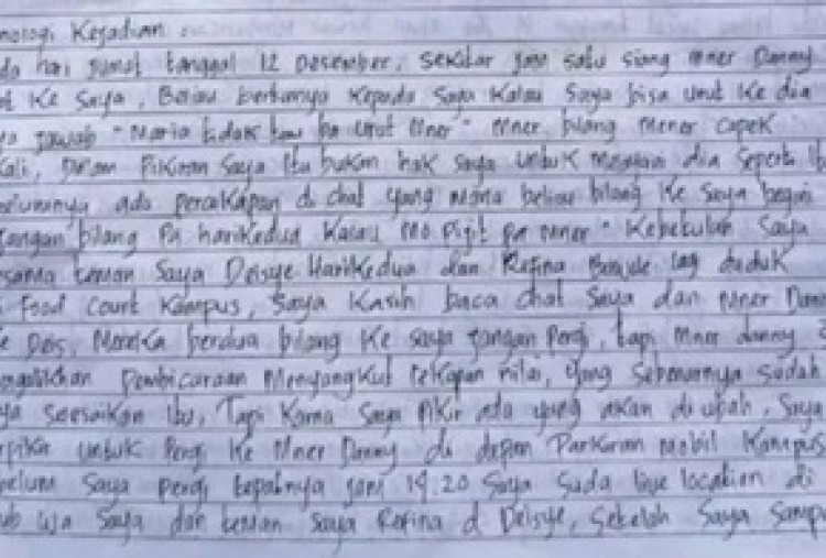 Takut Diapa-Apain, Mahasiswi Unima Sempat Share Live Location Sebelum Dilecehkan Dosen