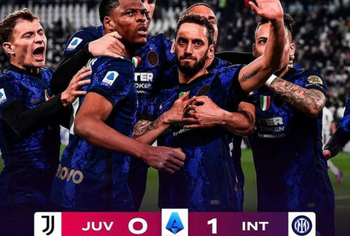 Hasil Liga Italia: Inter Kalahkan Juventus 1-0, Gol Penalti Berbau Kontroversi