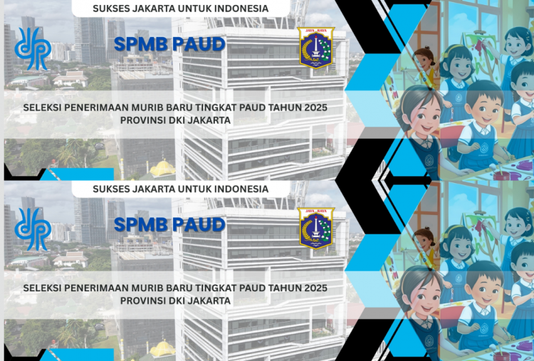 Simak Jadwal Penerimaan Murid Baru PAUD Jakarta 2025, Lengkap Ketentuan dan Syarat Daftarnya