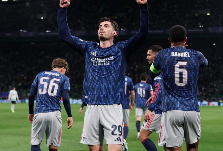 Sporting CP vs Arsenal 0-1: Gol Injury Time Havertz Selamatkan The Gunners