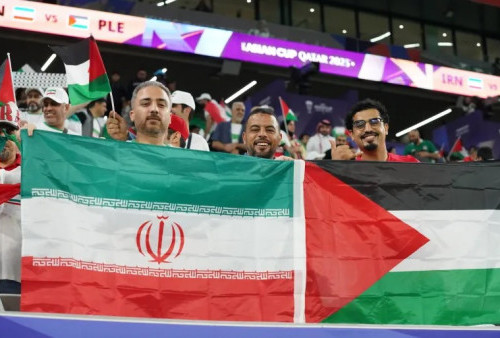 Meski Tengah Dilanda Perang, Palestina Tetap Tampil di Piala Asia AFC 2024, Menangkan Simpati Ribuan Penonton 