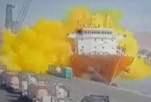 Sepuluh Orang Tewas dan Ratusan Lainnya Terluka Akibat Ledakan Gas Klorin di Pelabuhan Aqaba Yordania