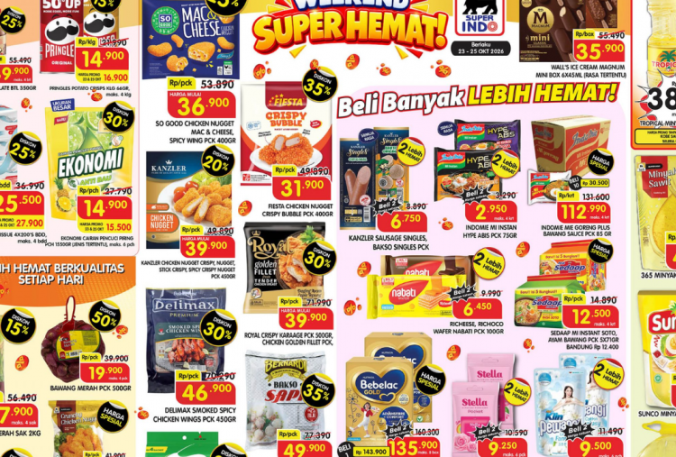 Promo JSM Superindo Terbaru 23-25 Oktober 2026, Spesial Gajian Diskon So Klin Pewangi Pakaian Rp9.500