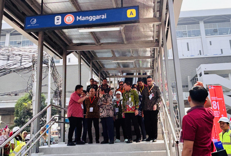 LRT Jakarta Velodrome-Manggarai 97,9% Siap, Pramono Target Operasi Akhir Agustus