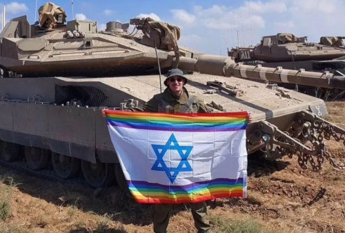 Tentara Israel Kibarkan Bendera LGBT di Tanah Suci Palestina: Ini Mempermalukan Seluruh Negara Islam