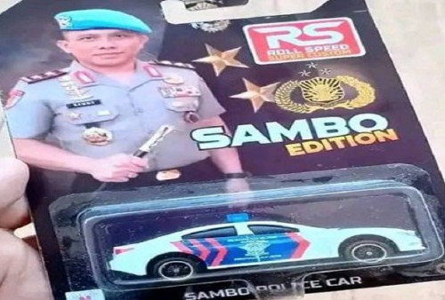Viral! Mobil Mainan Bergambar Sambo Edition Bikin Heboh, Cocok Buat Si Kecil Nih Bun!