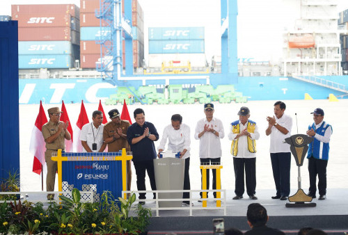 Gagahnya Makassar New Port, Pelabuhan Hub Terbesar di Indonesia Timur yang Diresmikan Jokowi Hari Ini
