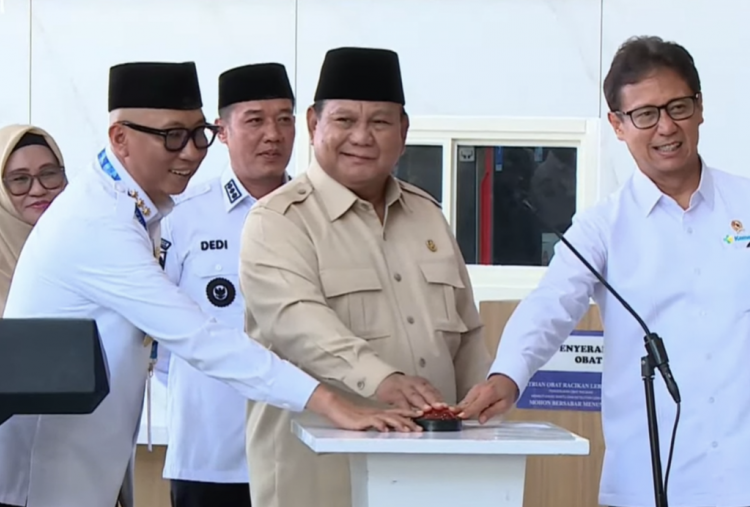 Prabowo Resmikan RSUD KH Muhammad Thohir, Minta Manajemen Transparan dan Berorientasi Pelayanan