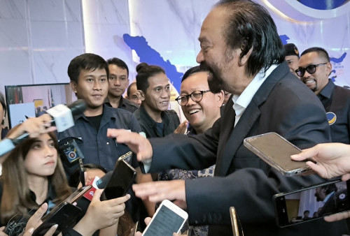 Nasdem Berpeluang Gabung di Koalisi Pemerintahan Prabowo, Surya Paloh: 'Ya Fifty-fifty!'