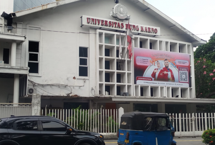 TERKINI! Suasana Kampus UBK di Tengah Kabar Uang Suap Ketua BEM FH UBK yang Juga Bertemu Gibran