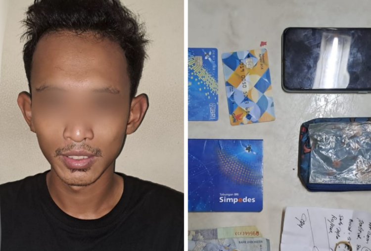 Curi Tas Pemilik Warung Tertidur, Pemuda di Grogol Habiskan Uang Buat Beli Sabu