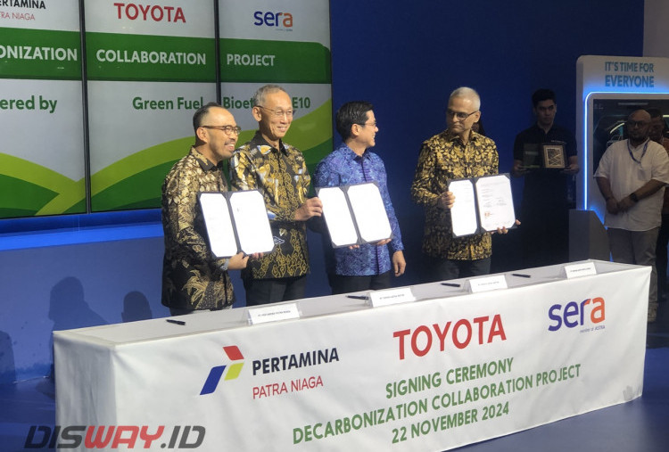 Toyota Colab dengan Pertamina Patra Niaga dan TRAC, Dukung Transisi Energi Ramah Lingkungan