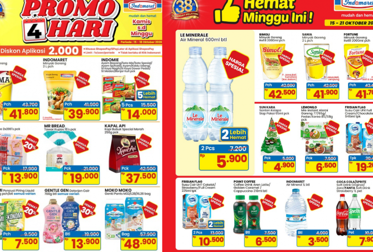 Promo JSM Indomaret Hari Ini 18 Oktober 2026, Sabun Cuci Piring Ekonomi Cuma Rp7 Ribuan!