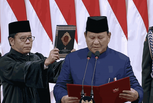 Prabowo Subianto Resmi Dilantik Sebagai Presiden RI ke-8