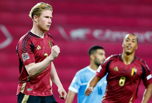 Belgia vs Israel: Brace Kevin De Bruyne Tenggelamkan Israel di UEFA Nations League A Grup 2