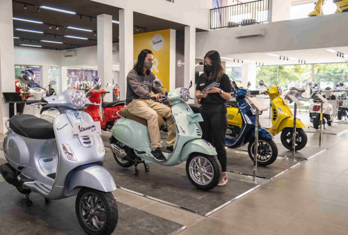 Lebarkan Sayap, Piaggio Indonesia Tambah Lagi Dealer Motoplex 4 Brand di Surabaya