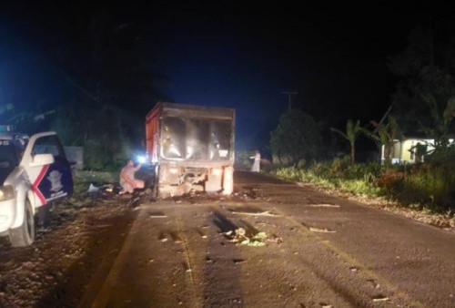 Polisi Akan Periksa Sopir dan Mekanik Truk Batu Bara yang Terlibat Kecelakaan di Batanghari