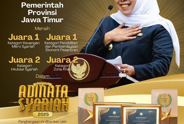 Borong Penghargaan, Gubernur Khofifah Perkuat Pondasi Ekonomi Syariah di Jatim