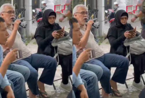 Kesederhanaan Iwan Fals, Pakai Sandal Jepit Bernyanyi di Acara Khitanan Tetangga, Netizen: 'Warbiasah, Sunatan Ngundang Iwan Fals!'