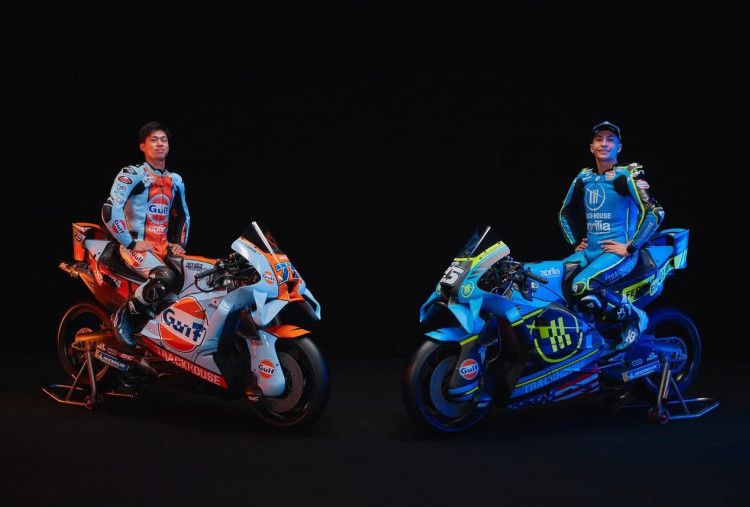 Unik! Ini Dia Livery Baru Trackhouse Aprilia, Motor Raul Fernandez dan Ai Ogura Tampil Beda
