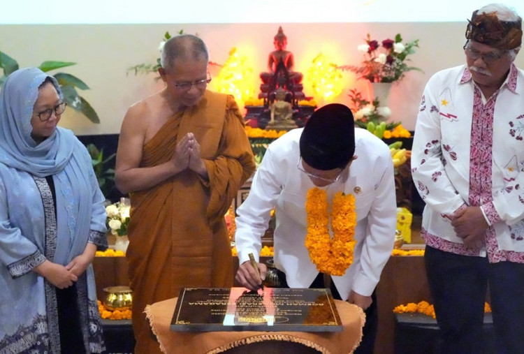 Rumah Moderasi Beragama Sangha Theravada Indonesia Jadi Simbol Toleransi Antarumat Beragama