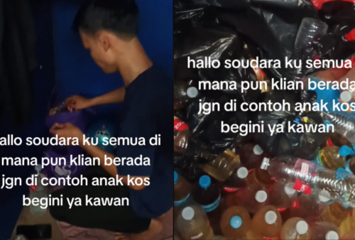 Viral Penghuni Kos Kumpulkan Sampah di dalam Kamar hingga Tampung Air Kencing di Botol, Diduga Pengidap Hoarding Disorder