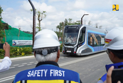 Trem Otonom ART IKN Akan Beroperasi Dengan Pengemudi Selama Masa Pengujian 