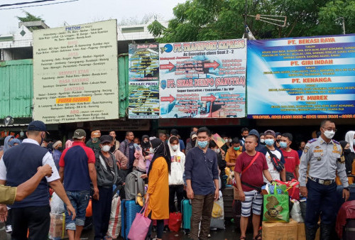 Penumpang Tujuan Sumatera Terlantar di Terminal Bus Bekasi, Akibat Bus Terlambat
