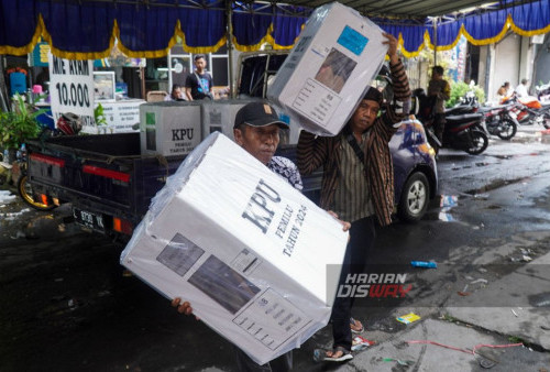 Pengumpulan Logistik Hasil Pemilu 2024