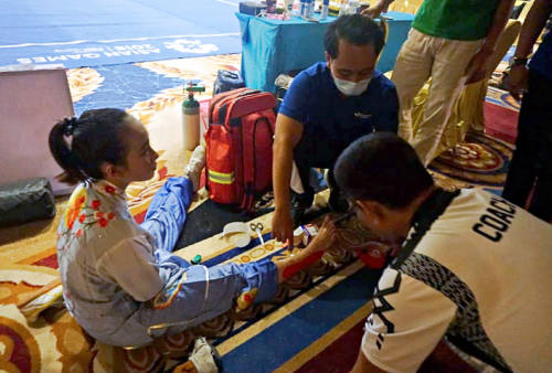 Kegigihan Cahaya Bintang, Tetap Tampil di Sirnas Wushu Junior Sambil Menahan Sakit