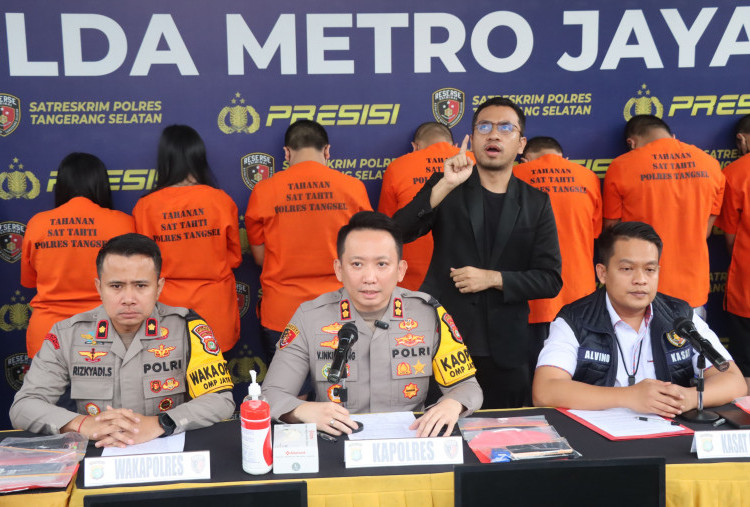 Polres Tangsel Borgol 7 Sindikat Judol Internasional, Member Website DJARUM TOTO Capai 28 Ribu Orang