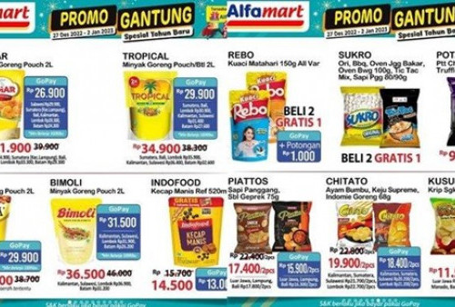 Promo Alfamart 7 - 8 Januari 2023, Belanja Murah Gunakan ShopeePay dan Gopay